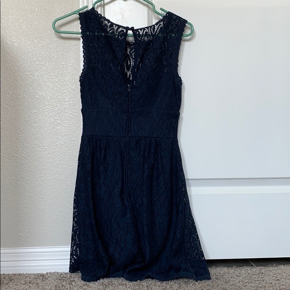 Navy lace Dress - Picture 2 of 2
